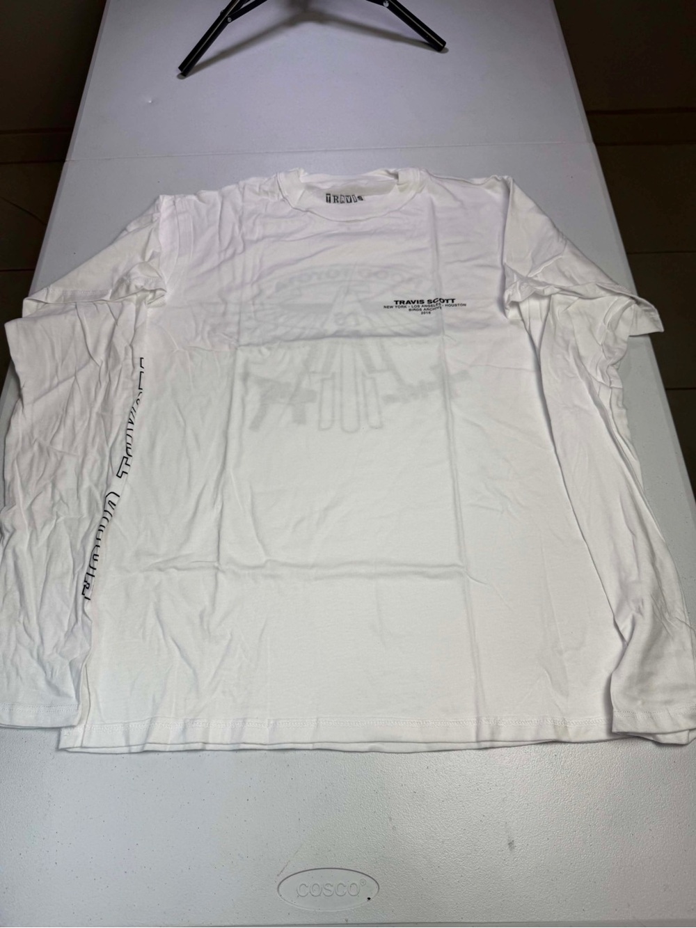 New Travis Scott Hood Toyota Long Sleeve Tee Mens Size S
